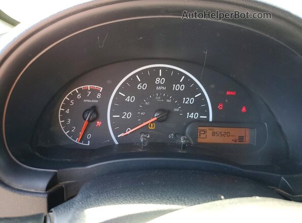 3N1CN7AP3KL817992 2019 NISSAN VERSA Gray Instrument cluster view