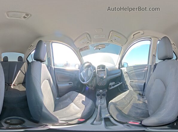 3N1CN7AP3KL817992 2019 NISSAN VERSA Gray VIN sticker view