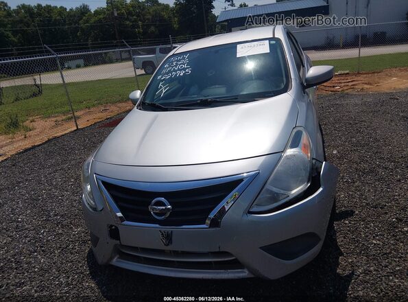 3N1CN7AP4GL827390 2016 NISSAN VERSA Silver ხელსაწყოთა პანელის ხედი