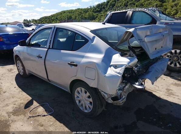 3N1CN7AP4GL854671 2016 NISSAN VERSA Silver Задня ліва чверть
