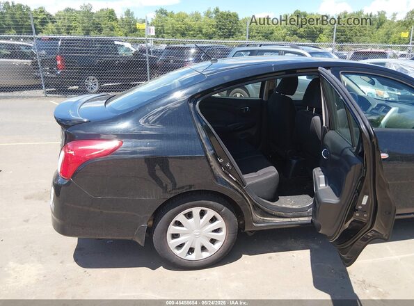 3N1CN7AP4GL872314 2016 NISSAN VERSA Black Vista de la etiqueta del VIN