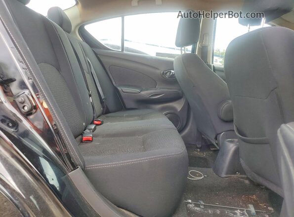 3N1CN7AP4GL872572 2016 NISSAN VERSA Black Widok tylnych siedzeń