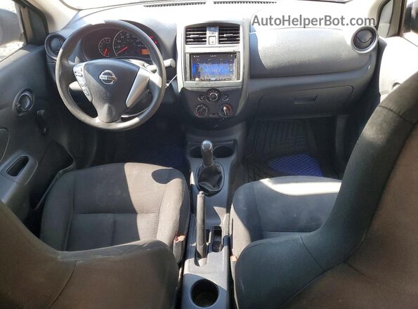 3N1CN7AP4GL881689 2016 NISSAN VERSA Blue წინა პანელის ხედი