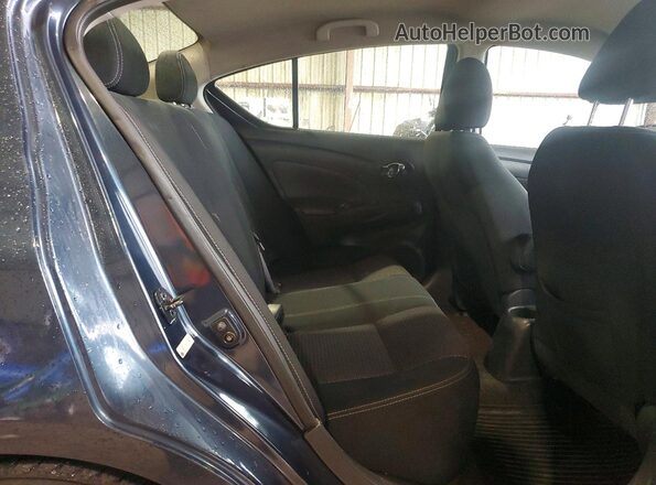3N1CN7AP4HL864439 2017 NISSAN VERSA Charcoal უკანა სავარძლების ხედი