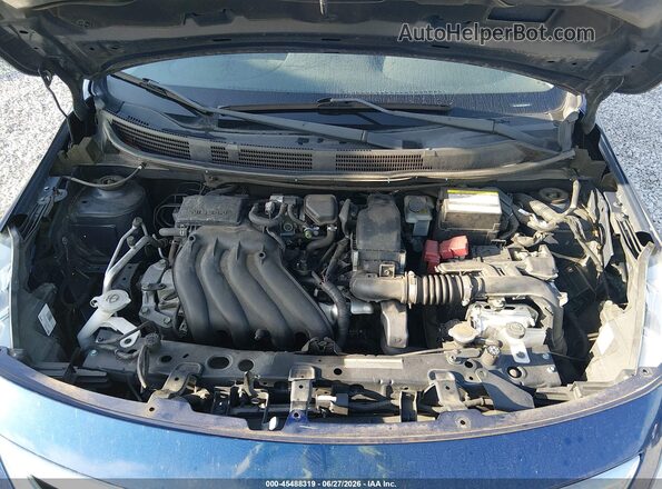 3N1CN7AP4JL801475 2018 NISSAN VERSA Синий Вид сзади