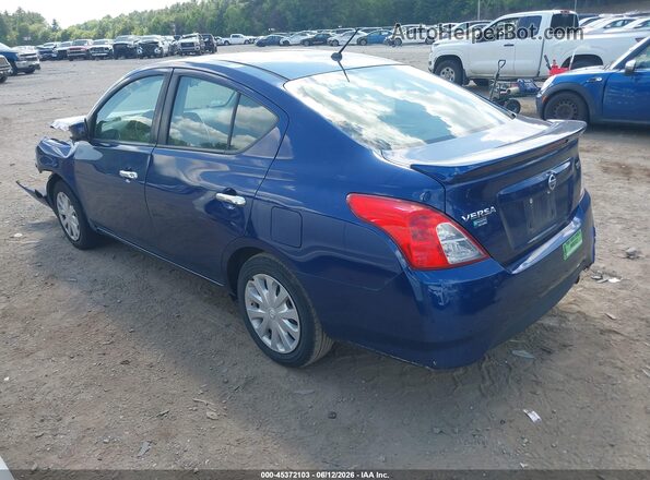 3N1CN7AP4JL801993 2018 NISSAN VERSA Синий Задняя левая четверть