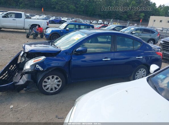 3N1CN7AP4JL801993 2018 NISSAN VERSA Синий Панорамный вид салона 360°
