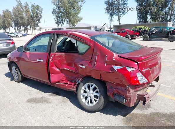 3N1CN7AP4JL830992 2018 NISSAN VERSA Red Tył lewy