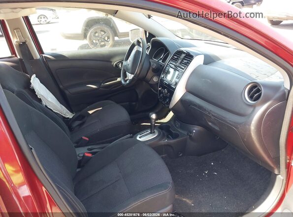 3N1CN7AP4JL830992 2018 NISSAN VERSA Red Widok wnętrza z przodu
