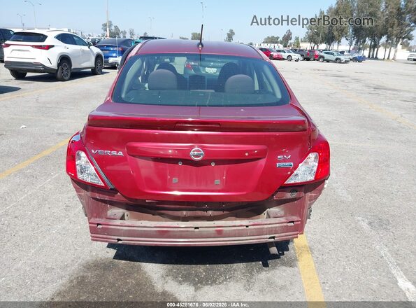 3N1CN7AP4JL830992 2018 NISSAN VERSA Red 