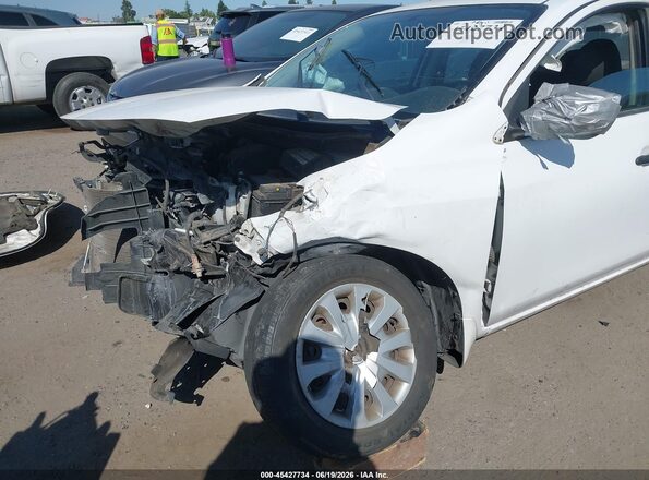 3N1CN7AP4KL808296 2019 NISSAN VERSA White Widok wnętrza z tyłu
