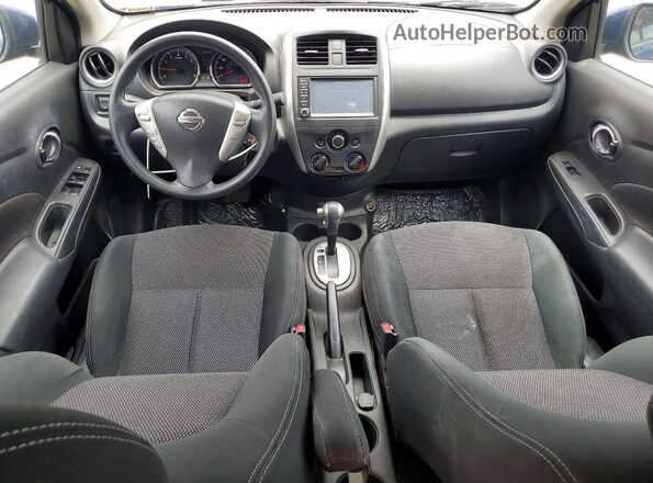 3N1CN7AP4KL830394 2019 NISSAN VERSA Blue წინა პანელის ხედი