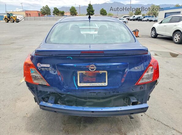3N1CN7AP4KL830394 2019 NISSAN VERSA Blue უკანა ხედი