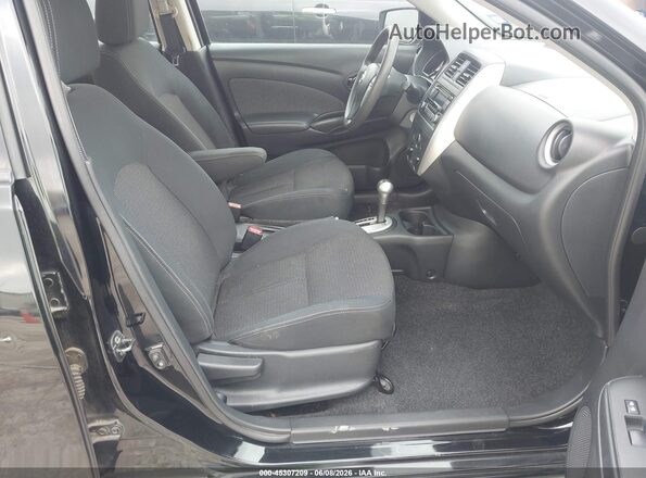 3N1CN7AP5GL802367 2016 NISSAN VERSA Черный Вид салона спереди
