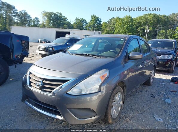 3N1CN7AP5GL866103 2016 NISSAN VERSA Gray Front left