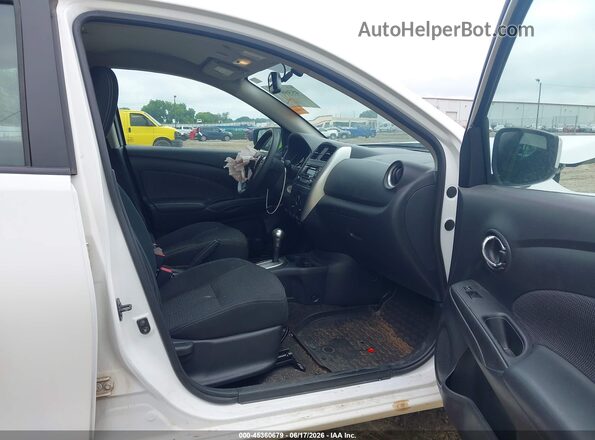 3N1CN7AP5GL866635 2016 NISSAN VERSA White წინა სალონის ხედი