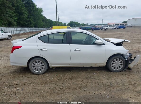 3N1CN7AP5GL866635 2016 NISSAN VERSA White უკანა სალონის ხედი