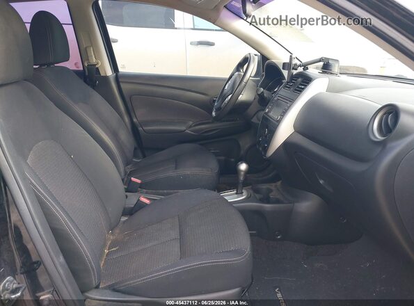 3N1CN7AP5GL889655 2016 NISSAN VERSA Black Front interior view
