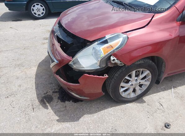 3N1CN7AP5GL892197 2016 NISSAN VERSA Red Vista frontal