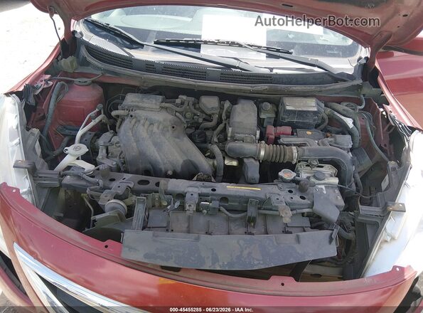 3N1CN7AP5GL892197 2016 NISSAN VERSA Red Vista trasera