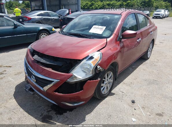 3N1CN7AP5GL892197 2016 NISSAN VERSA Red Vista tres cuartos delantera izquierda