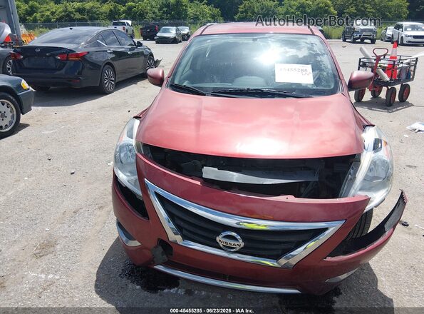 3N1CN7AP5GL892197 2016 NISSAN VERSA Red Vista del cuadro de instrumentos