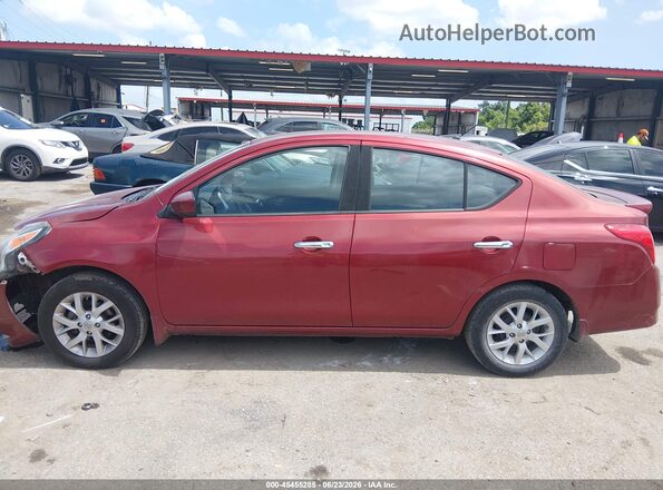 3N1CN7AP5GL892197 2016 NISSAN VERSA Red Vista interior de 360 grados
