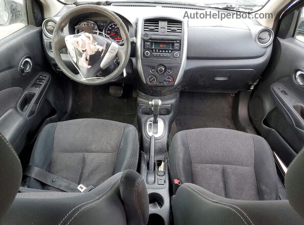 3N1CN7AP5GL904820 2016 NISSAN VERSA Черный Вид панели приборов