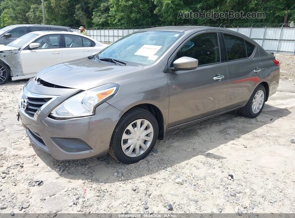 3N1CN7AP5GL906065 2016 NISSAN VERSA Gray Front left