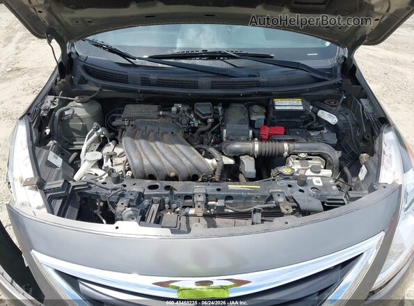 3N1CN7AP5GL906065 2016 NISSAN VERSA Gray Rear view