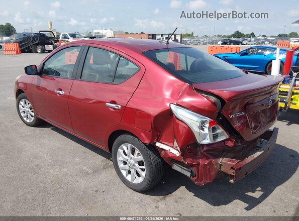 3N1CN7AP5JL862947 2018 NISSAN VERSA Красный Передняя левая четверть