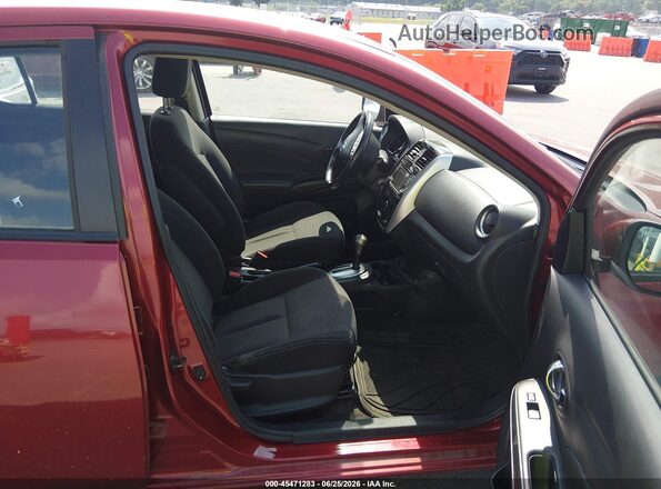 3N1CN7AP5JL862947 2018 NISSAN VERSA Красный Задняя правая четверть