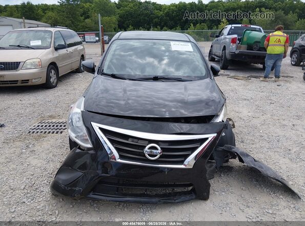 3N1CN7AP5KL843686 2019 NISSAN VERSA Black Vista del cuadro de instrumentos
