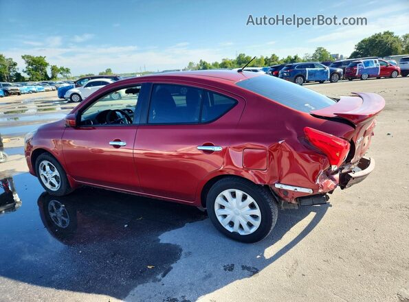 3N1CN7AP6GL865915 2016 NISSAN VERSA Red Задня ліва чверть