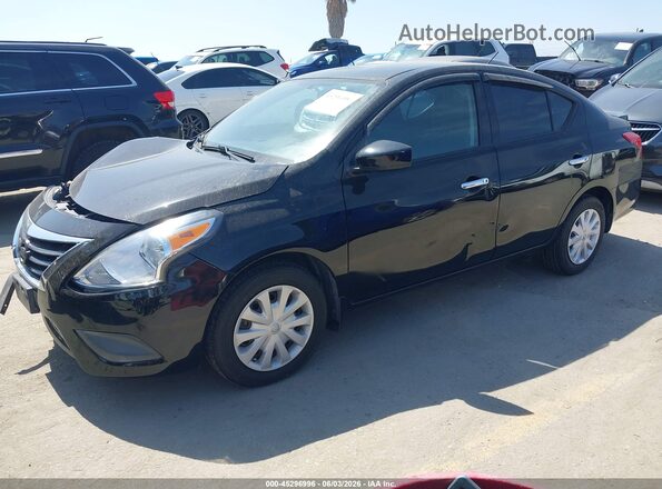 3N1CN7AP6GL892547 2016 NISSAN VERSA Black Передня ліва чверть
