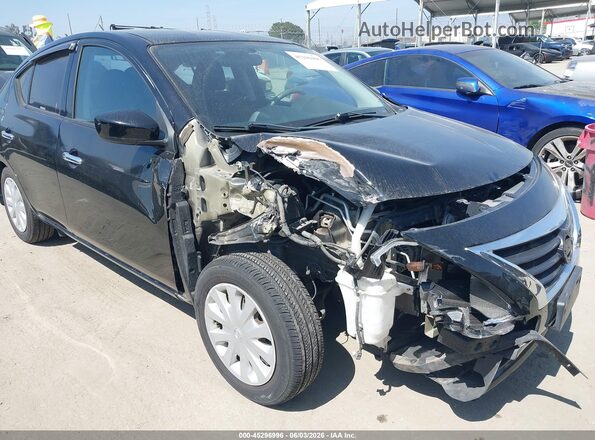 3N1CN7AP6GL892547 2016 NISSAN VERSA Black Вид спереду