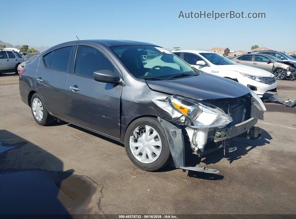 3N1CN7AP6GL894718 2016 NISSAN VERSA Gray Widok z przodu