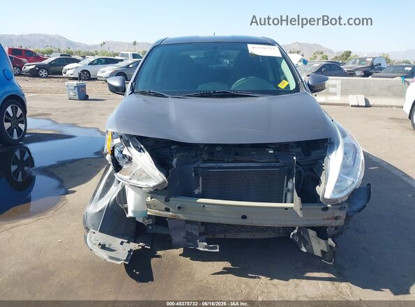 3N1CN7AP6GL894718 2016 NISSAN VERSA Gray Widok wnętrza z tyłu