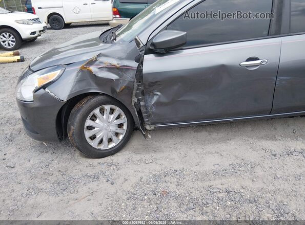 3N1CN7AP6HL800984 2017 NISSAN VERSA Gray Rear interior view