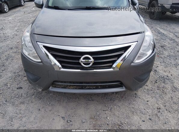 3N1CN7AP6HL800984 2017 NISSAN VERSA Gray Instrument cluster view