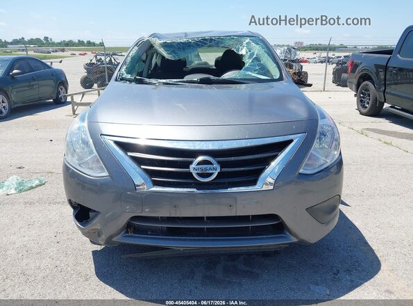 3N1CN7AP6KL877698 2019 NISSAN VERSA Gray Widok wnętrza z tyłu