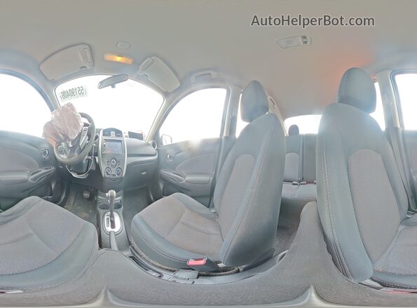 3N1CN7AP7GL807652 2016 NISSAN VERSA Black VIN კოდის სტიკერის ხედი