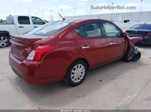 3N1CN7AP7GL886725 2016 NISSAN VERSA Красный Задняя правая четверть