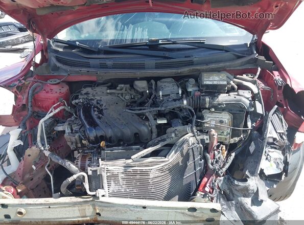 3N1CN7AP7GL886725 2016 NISSAN VERSA Красный Вид сзади
