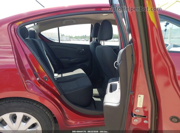 3N1CN7AP7GL886725 2016 NISSAN VERSA Красный Вид наклейки с VIN-кодом