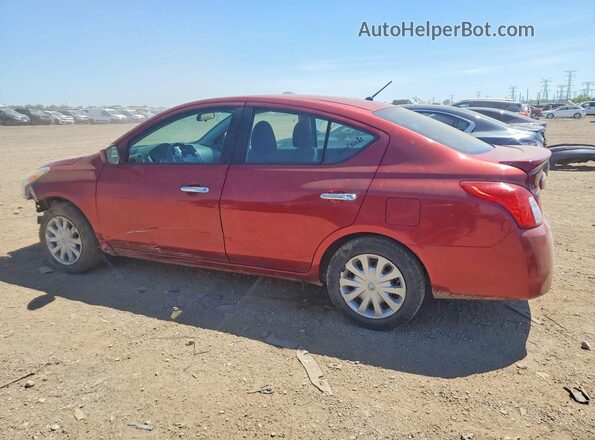 3N1CN7AP7GL897837 2016 NISSAN VERSA Красный Задняя левая четверть