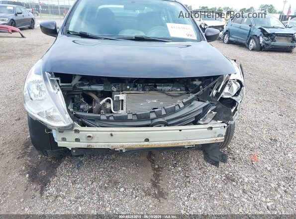 3N1CN7AP7KL850784 2019 NISSAN VERSA Black Widok z przodu