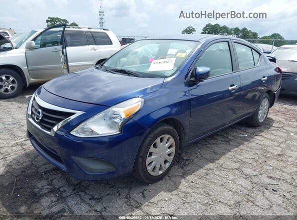 3N1CN7AP7KL856701 2019 NISSAN VERSA Blue Front left