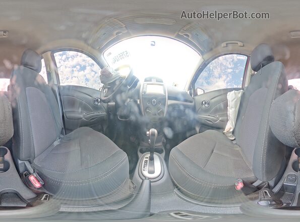 3N1CN7AP7KL861476 2019 NISSAN VERSA Red Вид наклейки з VIN-кодом