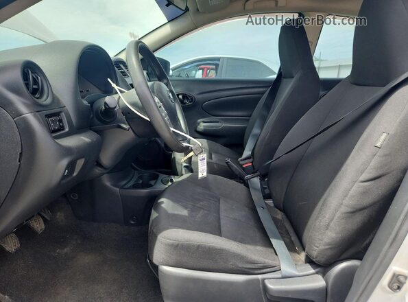 3N1CN7AP8GL824802 2016 NISSAN VERSA Silver წინა სალონის ხედი